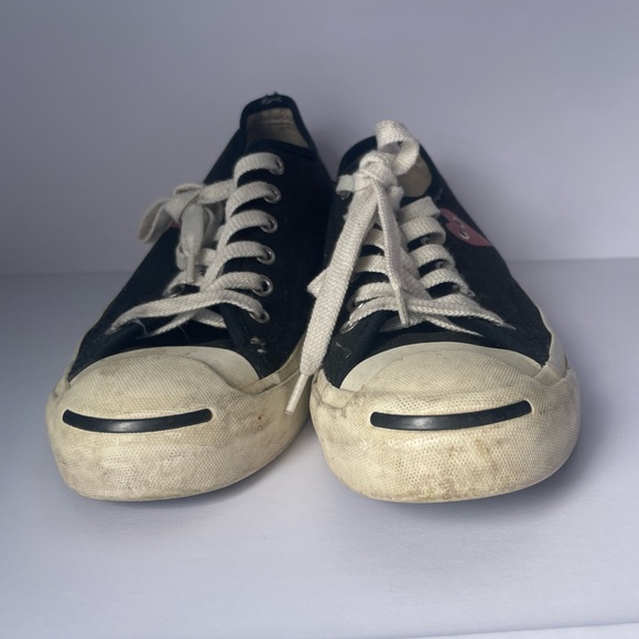 Rare Converse Jack Purcell x Comme Des Garćon Play tennis shoes 7 - Picture 10 of 14